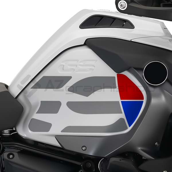 Adesivi Laterali Serbatoio per BMW R 1200 GS ADV 2014 - 2018 GS Logo AD-GS-BIG