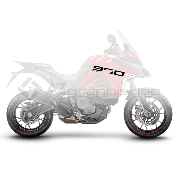 Fairing Stickers for Ducati Multistrada 950 S Grand Tour Style FS-Multi-950S