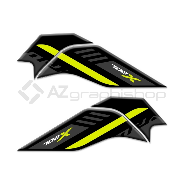 Side Tank Stickers for Benelli TRK 702 X 2022 On L-164