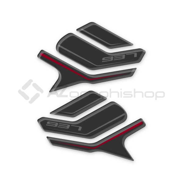 Side Tank Stickers for Ducati Monster 937 2022 On L-114
