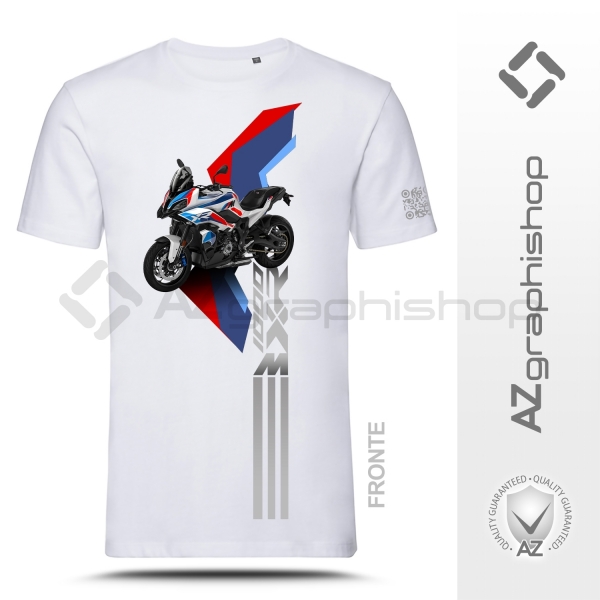 T-shirt for BMW M 1000 XR Light White 2024 TS-FM-120