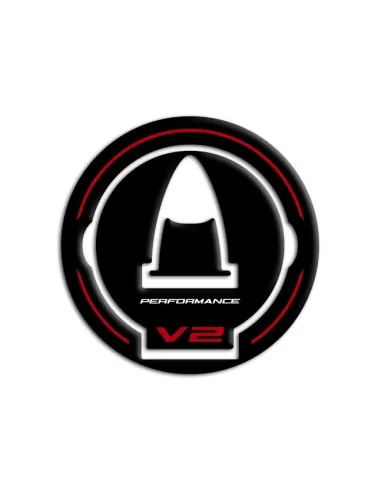 Protector De Tapón De Gasolina 3D Para Ducati Panigale V2 - Resina De Poliuretano, Efecto Relieve, Hecho En Italia